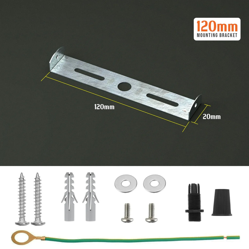 120mm Ceiling Rose Strap Side fitting Bracket ~2395-0